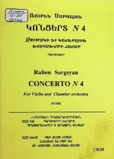 CONCERTO N 4